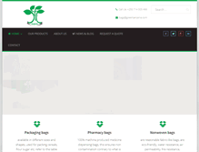 Tablet Screenshot of greentanzania.com